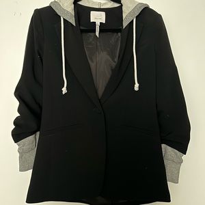 Never Worn Cinq a Sept Mixed Media Blazer